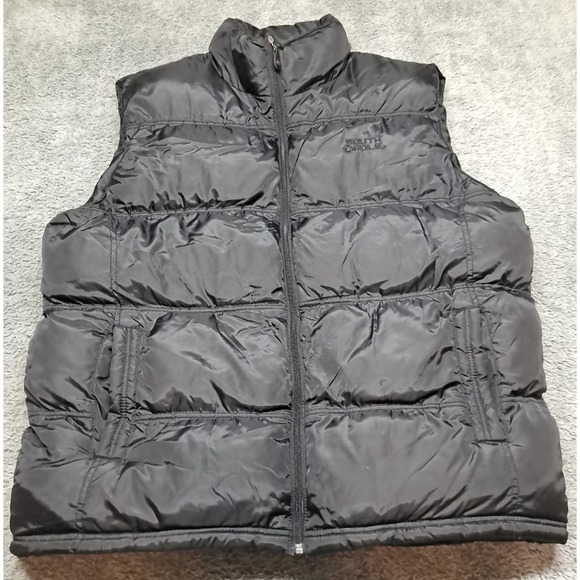 Southpole Puffer Vest Mens XL Black Quilted Hip Hop Full Zip Mock Neck Jacket - Picture 1 of 11